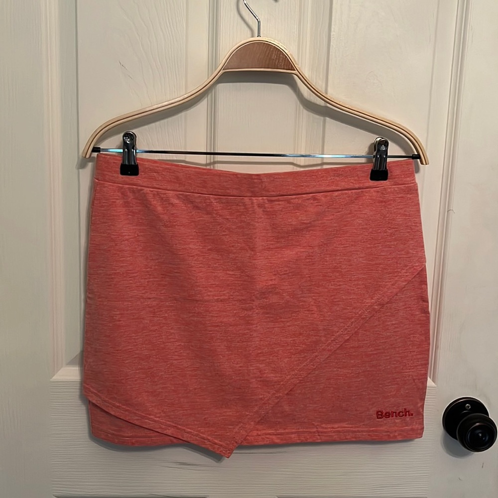 Bench faux wrap skirt